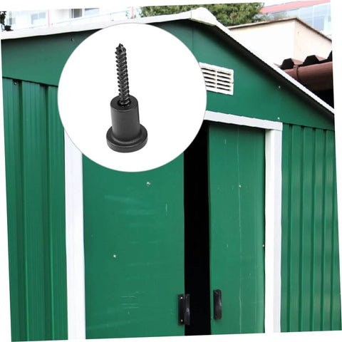 Sliding Barn Door Hardware Kit Carbon Steel Track And Pulley Accessories for green barn door with stopper detail inset.