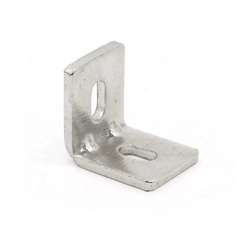 12 Pack 1010 Aluminum Extrusion Connector Brackets With Screws For 1x1 Inch Profiles Carbon Steel Corner Brackets Nickel Plated Tough