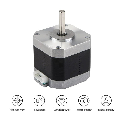 Drop-In Nema 17 Stepper Motor 42x40mm 1.5A 2-Phase for Anycubi Mega XYE Axis and Vyper Y Axis by FYSETC