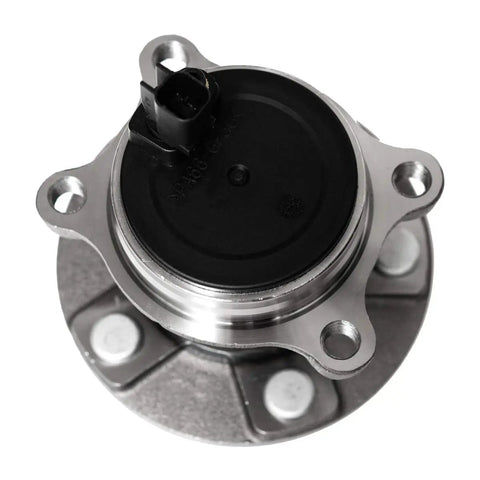 Top view of Rear Wheel Hub And Bearing Assembly For Focus 2012 2013 2014 2015 2016 2017 2018 With ABS 5 Lug Pair AUQDD 512466.