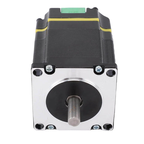 Front view of All In One Closed Loop Servo Stepper Motor With Built In 1000 Line Encoder Integrated Driver And Controller 1.5Nm Torque