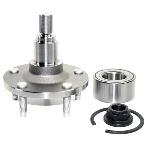 Rear Wheel Hub Repair Kit For 2001 2012 FWD Escape With Complete Bearing And Hub Assembly Includes New Hub Bearing Studs Snap Ring And Axle Nut Forged Flange For Precise Vehicle Fit