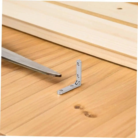 12 Pcs Zinc Alloy Jewelry Box Hinges 30x30x6mm Miniature 90 Degree Small Decorative Hinges for Wooden Cabinets and DIY Craft Boxes DearMamy