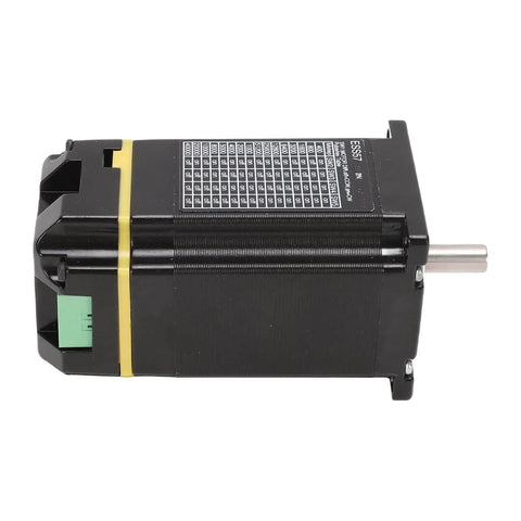 Side view of Integrated Servo Stepper Motor With Closed Loop Controller And Driver, Pro Grade 2Nm Torque, 0-3000 RPM, 1000 Lines Encoder.