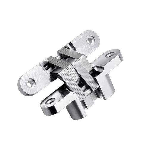 Invisible Hinge For 180 Degree Folding Doors Concealed Cross Hinges For 18mm To 25mm Doors Multicolor Pack Of 2