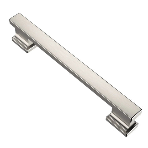 10 Pack Brushed Satin Nickel Cabinet Pulls with 5 Inch Hole Centers for Cabinets and Drawers Kitchen Cabinet Handles Solid Construction