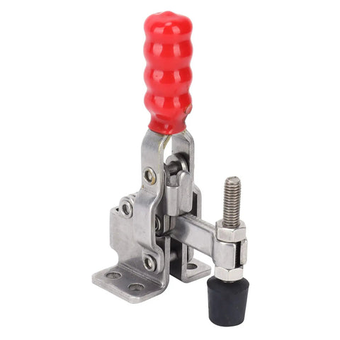 Stainless Steel Quick Release Toggle Clamp For Welding Jigs And Workbench Fixtures With Plastic Covered Handle Pro Grade Heavy Duty