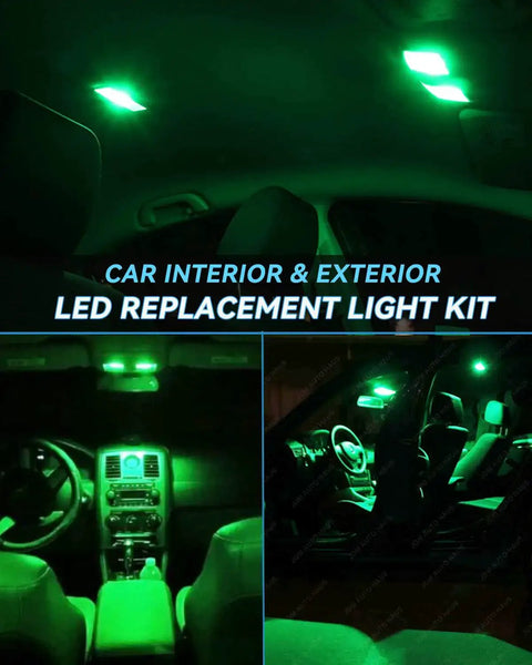Green Ba9s Led Bulb 12V Bi Polar DC AC Compatible for Indicator Lights Dome in car interior glowing green light