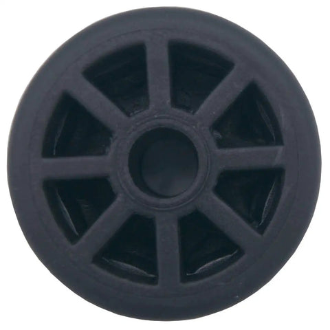 Refrigerator Rear Caster Wheel Replacement For DA61-04703A 2033808 Black One And A Half Inch Diameter By One Inch Wide