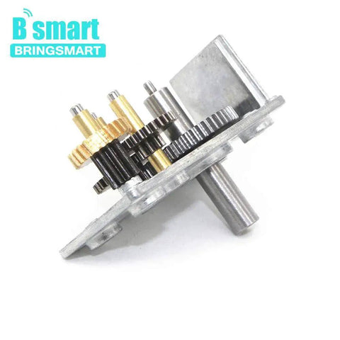 JGY-370 12V 10rpm DC Worm Gear Motor with all-metal gears and D-shaped shaft for DIY projects, high torque, smooth operation