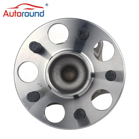 Rear Wheel Bearing And Hub Assembly For Toyota Corolla 2020 To 2022 Prius 2016 To 2022 And Lexus CT200h 2011 To 2017 5 Lug With ABS Direct Fit Replacement Wheel Hub Bearing Kit top view