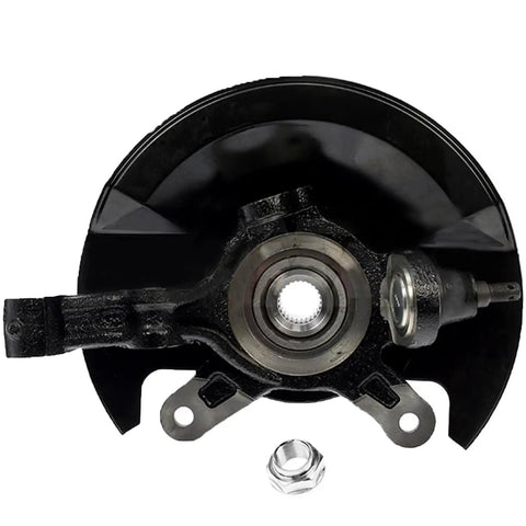 2 Piece Front Steering Knuckles And Wheel Bearing Hubs Assembly For 2001 2002 Honda Civic Replacement Kit with OEM grade cast iron