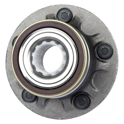Top view of Rear Wheel Hub And Bearing Assembly 512439 For Ford Transit Connect 2010-2013 With ABS 5 Lug OE Quality Replacement