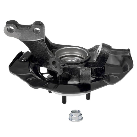 Front 2pc Steering Knuckles And Wheel Bearing Hubs Replacement For 2007 2011 Toyota Camry And 2007 2012 Lexus ES350 close-up view