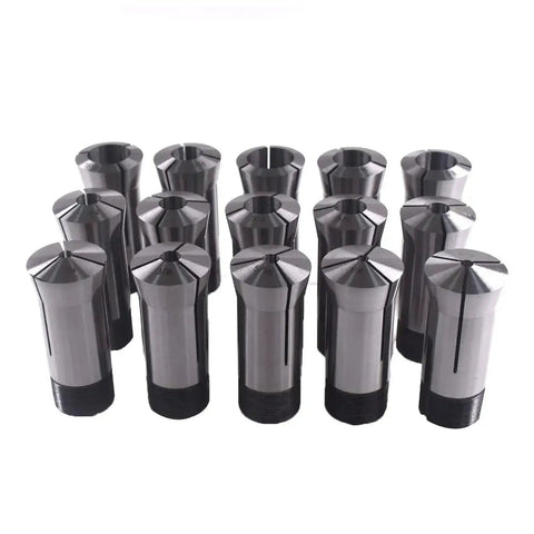 15-piece 5C Collet Set For Mill Chuck Holder One Eighth To One Inch In Sixteenths Hardened TIR 0.0005 Lathe, metalworking tools