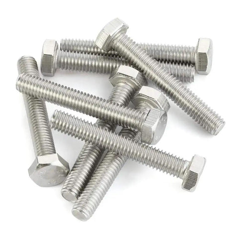 Stainless Steel Hex Head Screws 1/4-20 X 1-1/2 Inch Fully Threaded Bolts 18-8 304 Stainless Plain Finish Pack Of 20 Great For Home Office Appliances Marine Equipment And Machinery Mellewell.