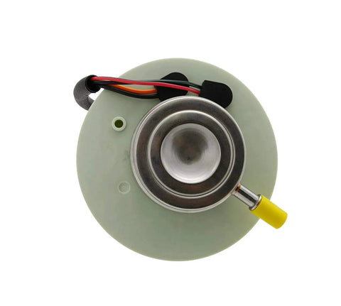 Top view of E7115MN Replacement Fuel Pump Assembly for Jeep TJ and Wrangler 1997 to 2002 2.5L and 4.0L engines for 19 gallon tank.