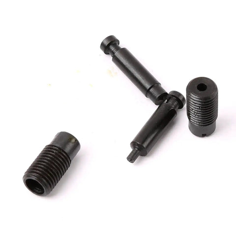 Attachments for Heavy Duty Handheld Power Punch Kit, designed for clean holes in sheet metal, aluminum, plastic, brass, and steel.