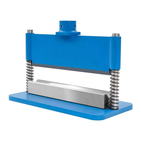 12 Inch Press Brake Attachment for 12 to 20 Ton Hydraulic Shop Press heavy duty tool for bending steel, iron, aluminum at 90 degrees
