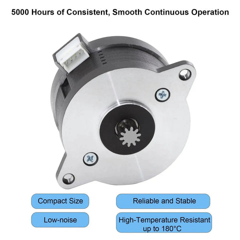 NEMA 14 36mm Pancake Stepper Motor For 3D Printers With 2 Phase 4 Wire Cable 39 Inch High Torque 100 Milli Newton Meter