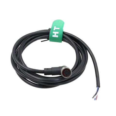 M12 A Coded 4 Pin Female Right Angle Sensor Cable For Industrial Automation IO Link Profibus CANopen DeviceNet 20m coiled view