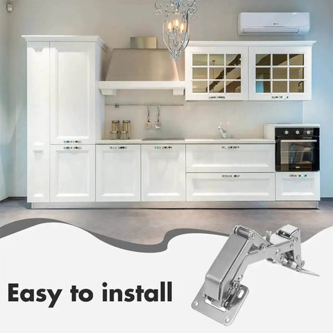 Hidden Concealed Door Hinges With 170 Degree Large Angle For Easy Operation Recessed Secret Door Hardware in modern kitchen