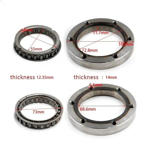 One Way Starter Clutch Bearing Kit For TG ATV Models Including Avenger 500 Blad 425 450 525 550 Targe 400 And IRS 550