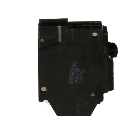 Side view of 50A Double-Pole GFCI Breaker 240V Self-Test Ground Fault Interrupter for 120/240 VAC Service 2-Pole Thermal Magnetic Trip