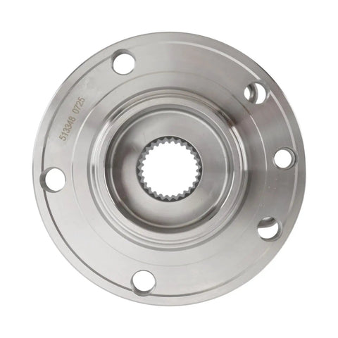 Front view of Front Wheel Hub Bearing Assembly For Ford Focus 2000-2011 4 Lug ABS Left Or Right 1 Piece OEM-Grade Replacement