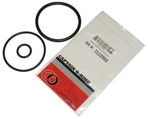 O Ring Seal Kit for Water Softeners 7112963 WS35X10001 Fits Kenmore GE Northstar Sears Whirlpool Morton with 3 O Rings