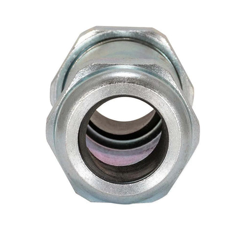 Eastman compression coupling, 4-1/8 in long, galvanized steel, 3/4 in IPS