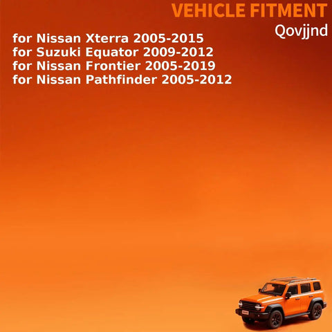 Front Wheel Bearing And Hub Assembly Replacement Fits Nissan Frontier 2005-2019, Pathfinder 2005-2012, Xterra 2005-2015, And Suzuki Equator 2009-2012