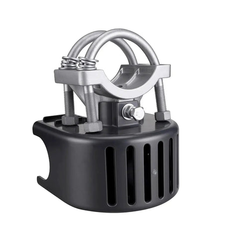 Close-up of Nylon Cantilever Sliding Gate Rollers With Covers Heavy Duty Gate Roller Hardware Pack Of 4