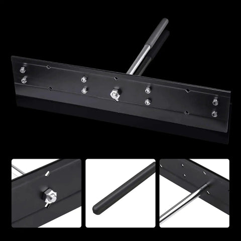 16 Inch Sheet Metal Folding Hemming Tool Heavy Duty Steel Hand Bender With Three Eighths Inch And One Inch Depths For HVAC Ductwork