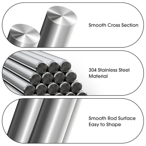 304 Stainless Steel Round Rods 25 Mm Diameter 12 Inch Length Solid Lathe Bar Stock For DIY Crafts Model Cars Helicopters And Airplanes Easy To Cut To Any Size You Need Durable Silver Finish Great For Hobbyists And Makers