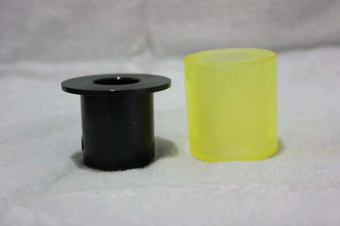 Anti Rust Bead Roller Die Forming Kit For 22mm Shaft with black and yellow dies for hemmed edges and offset flanges