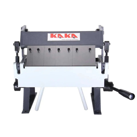 12 Inch Box And Pan Brake For 20 Gauge Metal, Portable Finger Brake with compact 62 lb design, great for DIY garage projects