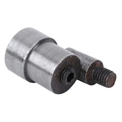 Heavy Duty Grommet Punch Die Set For Hand Press Machine, metal die pieces close-up, 3mm to 20mm range, DIY crafting tool.