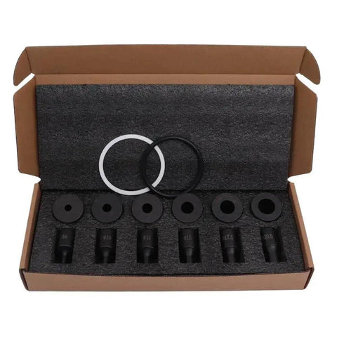 6 Piece Hydraulic Round Die Set For CH70 Punching Machine Includes 8mm 10mm 12mm 15mm 17.5mm 20.5mm With Free CH70 Oil Seal Gift