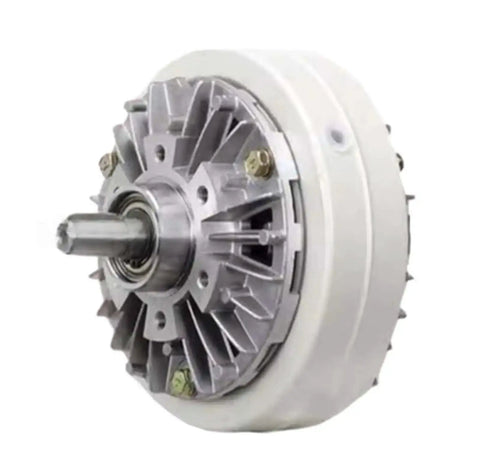 Close-up of Heavy Duty Magnetic Powder Clutch And Electromagnetic Brake System For Industry And Factory Automation ZKB Series