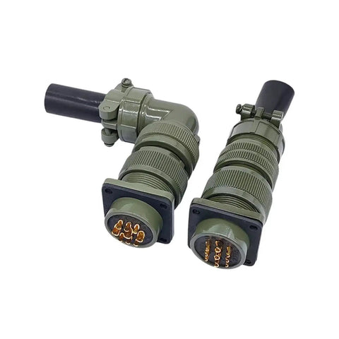 Circular Connector 20-29 Series MIL-C MS3106 MS3108 Plug And Socket Set with 20-18S and 20-29P configurations, military grade