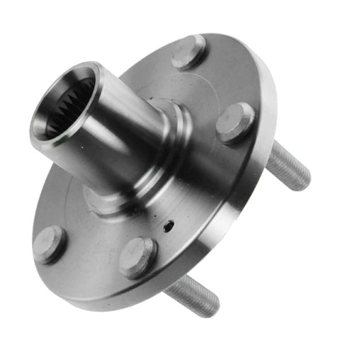 Front view of wheel hub from 2 Piece Front Wheel Bearing And Hub Kit Direct Fit For 2012 2014 Hyundai Azera 2006 2013 Sonata And 2014 Kia Sportage