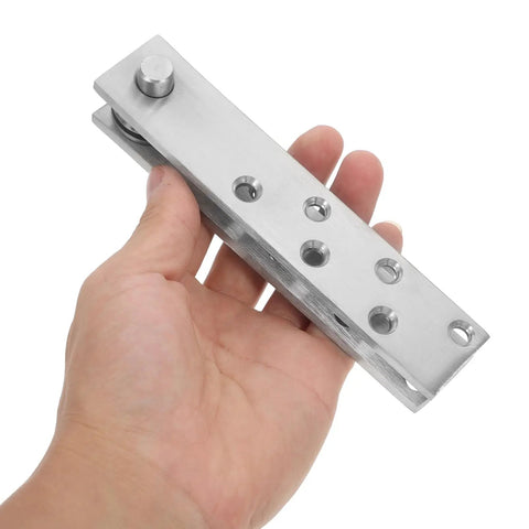 Heavy Duty Stainless Steel Pivot Hinge For Hidden Doors Concealed Door Hardware For Secret Bookcase Installations in hand