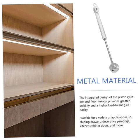 Heavy Duty Cabinet Hinge Lift Support Rod For Folding Lids With Soft Close For Kitchen Cabinets Toy Boxes And More Easy Installation
