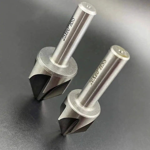 60 Degree Carbide Chamfer End Mill The Workhorse For Clean Chamfers And Deburring, 6 To 35 Millimeter Cutting Diameter, side view