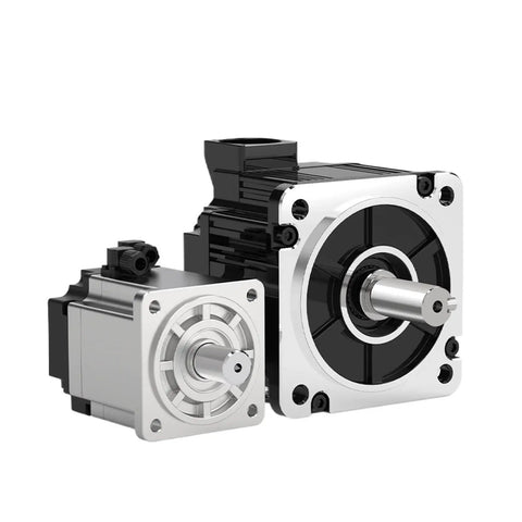 Beefy 80mm Servo Motor Kit with 750W 220V AC driver, Two Point Four Nm Torque encoder, 17 Bit High Precision RS485 Interface for CNC.