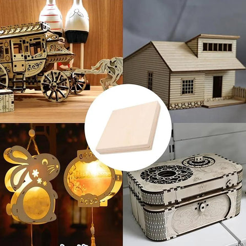 12 Pack Basswood Sheets For Crafts And Laser Engraving 18 By 24 By 1 8 Inch 3mm Thick Unfinished Wood Boards With Smooth Surfaces