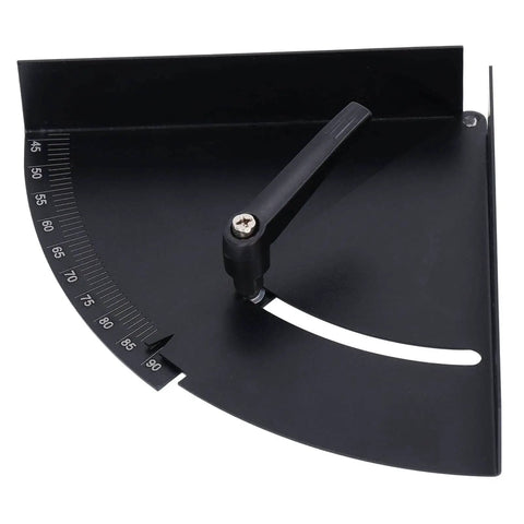 Handy Variable Angle Fixture For Woodworking Angle Clamp And Corner Fixer With Protractor 90 Degree Built Tough Black Finish Adjustable Screw