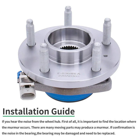 Front Wheel Hub Bearing Assembly Set Of 2 For 2000 2013 Chevy Impala, 2000 2007 Chevy Monte Carlo, 1997 2005 Buick Century