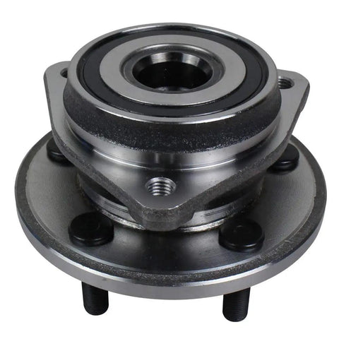Two Pack Front Wheel Hub And Bearing Assembly Compatible With Jeep Wrangler 1999 2006 Cherokee 1999 2001 TJ 2000 2006 Five Lug Non ABS Front Axle Replacement Kit close-up